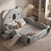 Lazy Koala Soft Slide Kids Bed - Image 3
