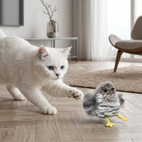 Chirping Bird Motion Cat Teaser Toy - Image 2