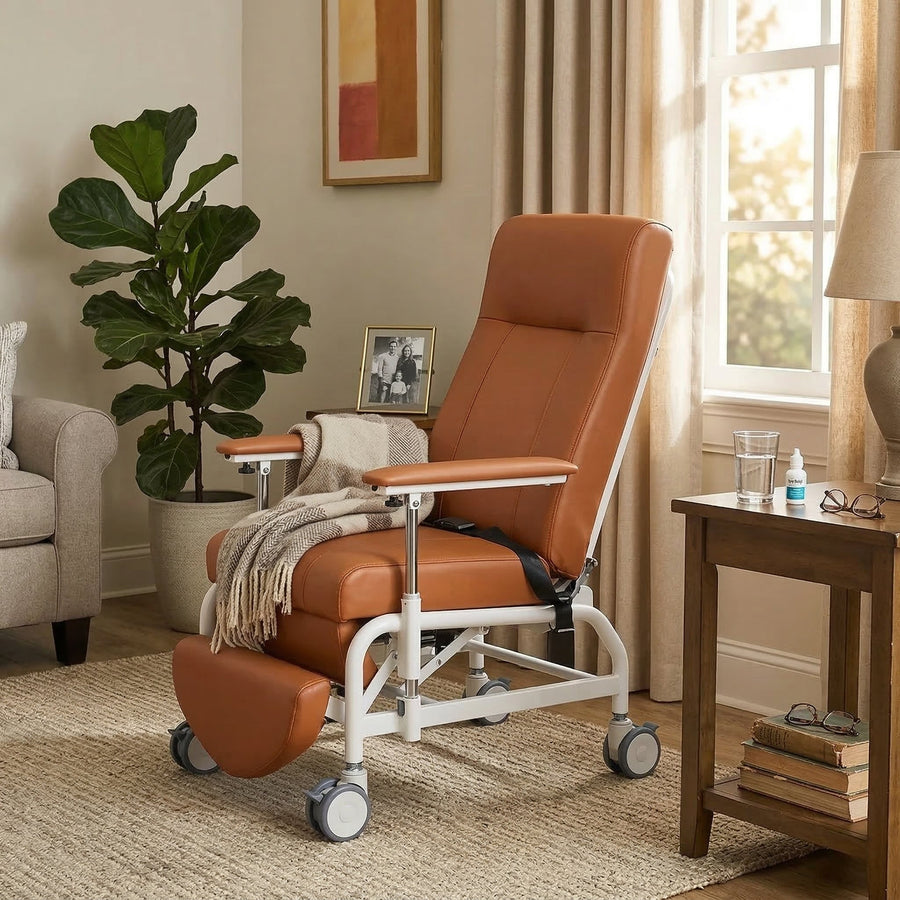 Adjustable Patient Recliner Chair Home Care Bed - Image 0