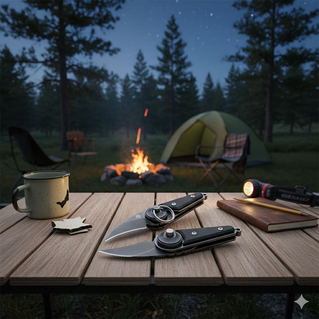 Tactical Claw Knife EDC Pocket Blade - Image 1