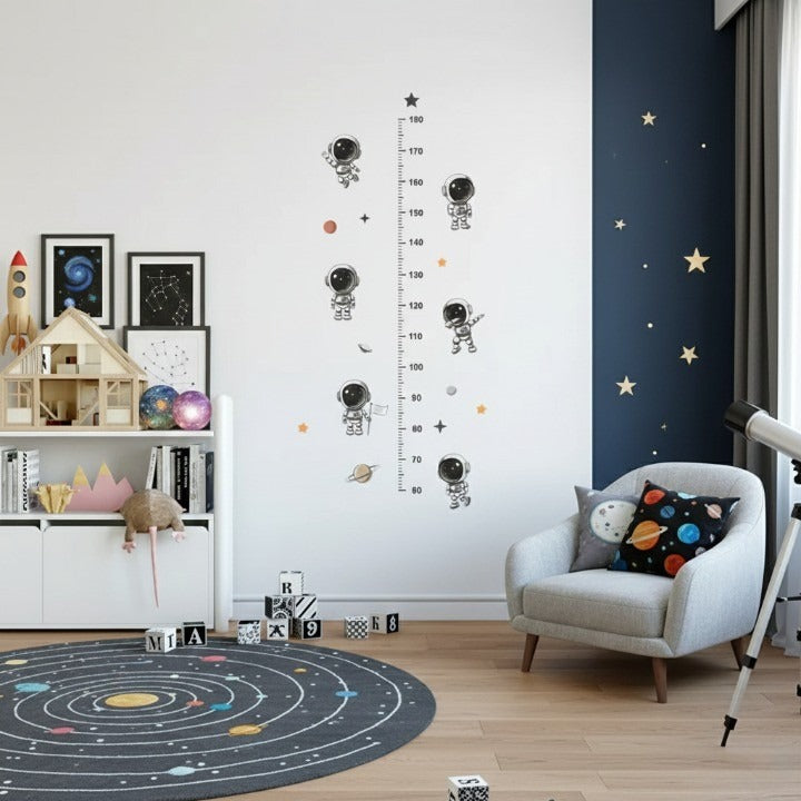 Animal Theme Kids Height Measurement Wall Sticker - Image 0
