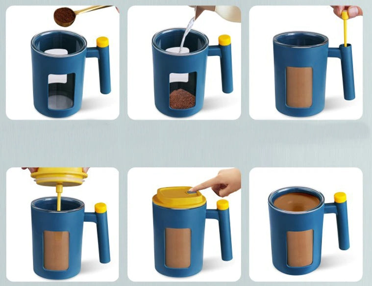 Automatic Stirring Magic Coffee Mug