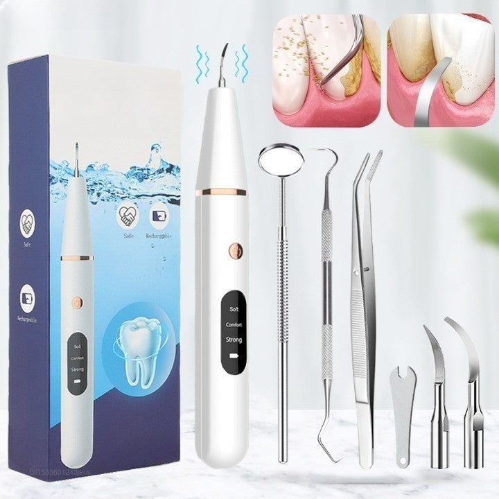 Gentle Touch Rechargeable Ultrasonic Tooth Cleaner Set - Image 0