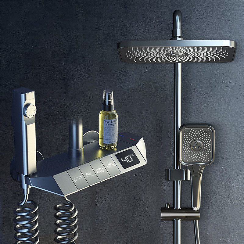 Elegant Symphony Rainfall Digital Shower Set