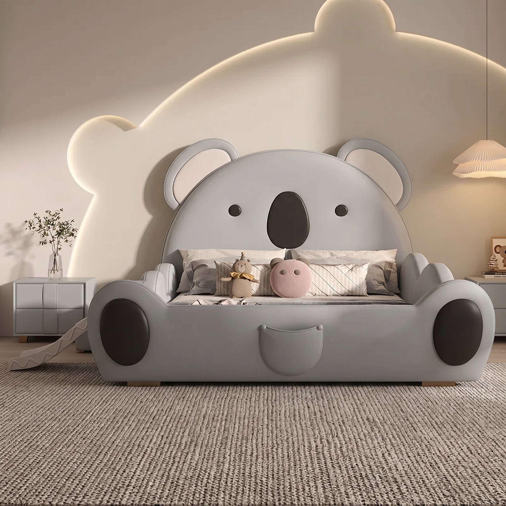 Lazy Koala Soft Slide Kids Bed - Image 4