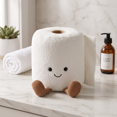 Potty Pal Toilet Paper Plush Pillow Doll