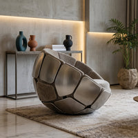 Bloom Cocoon Plush Accent Lounge Chair - Image 4