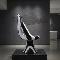 Artistic Hand-Shaped Lounge Chair - Image 4