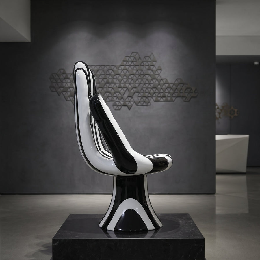 Artistic Hand-Shaped Lounge Chair - Image 4