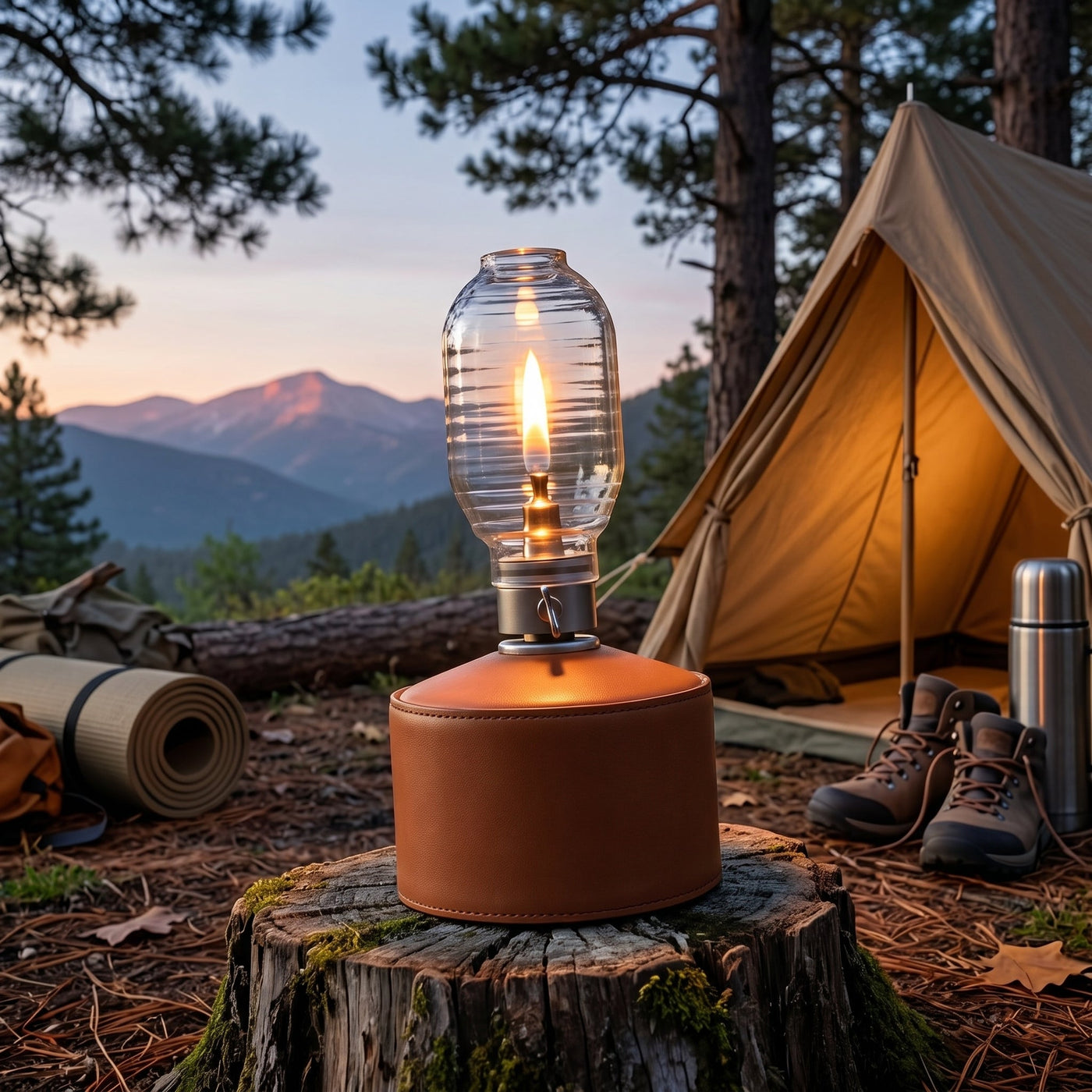 Halo Gas Lantern Mantle-Free Adjustable Camping Lamp - Image 3