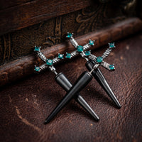 Gothic Sword Drop Earring - Image 0