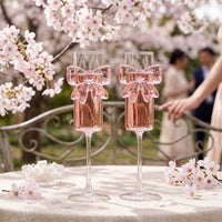 Pink Bow Cute Glass - Image 1