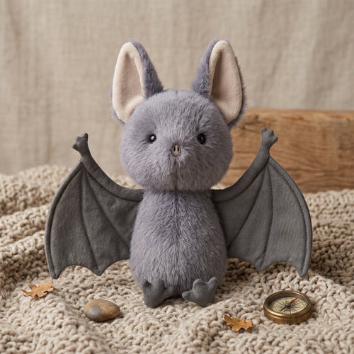 Dracula Pet Bat Car Mirror Plush - Image 0