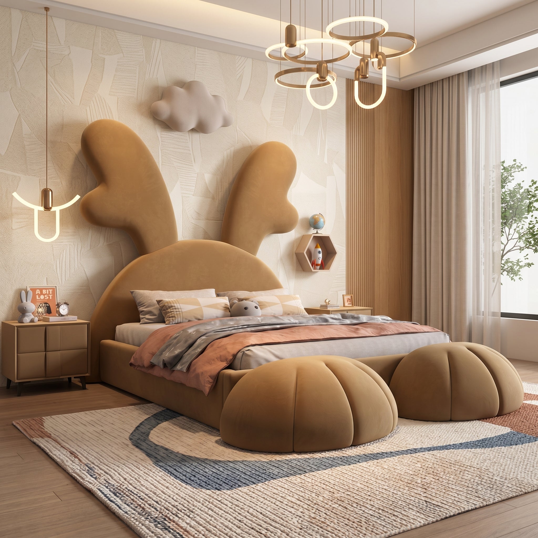 Big Rabbit Cozy Aesthetic Bed - Image 0