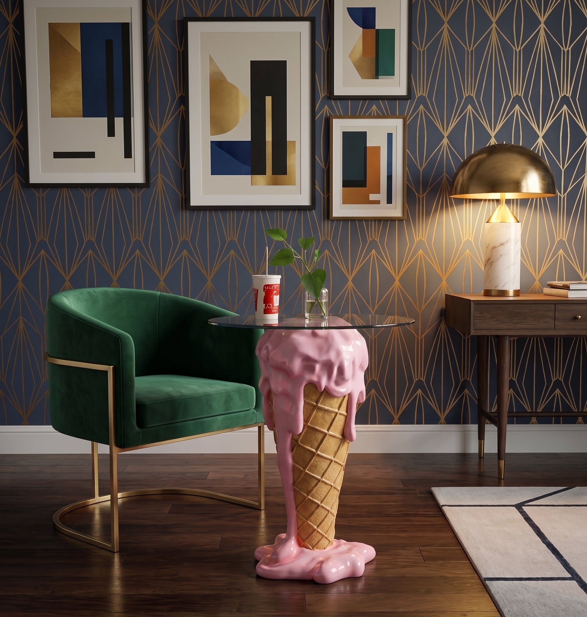 Sweet Spot Creative Melting Ice Cream Table - Image 3