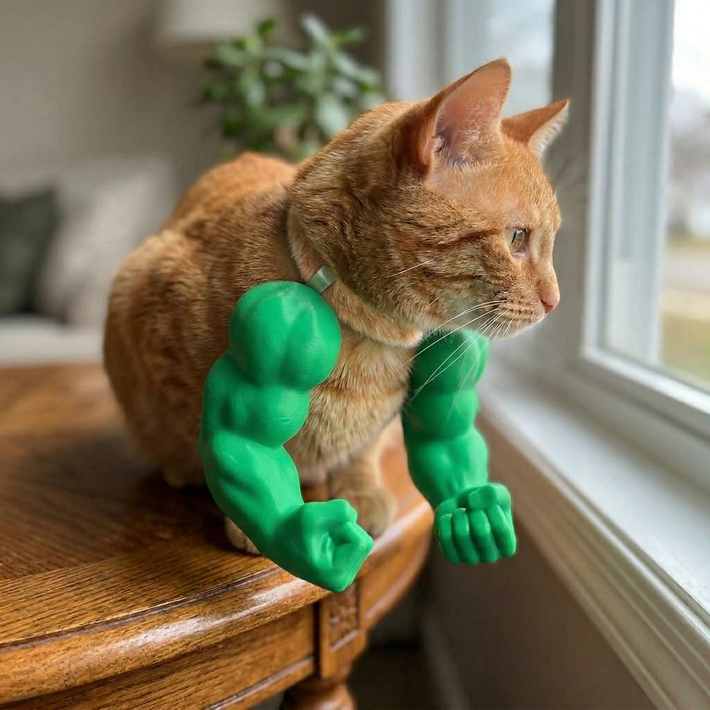 Body Builder Neck Hanging Pet Toy - Image 2