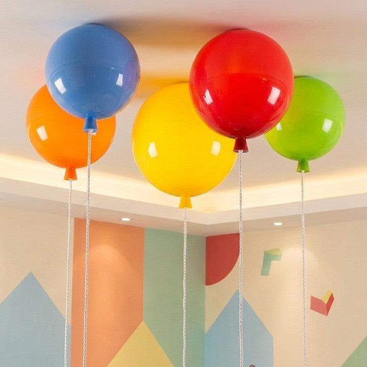 Color Orbit Balloon Acrylic Pendant Lamp - Image 1