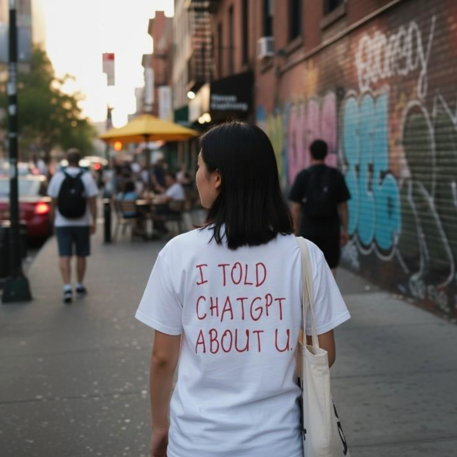 I Told About U Statement T-Shirt - Image 0