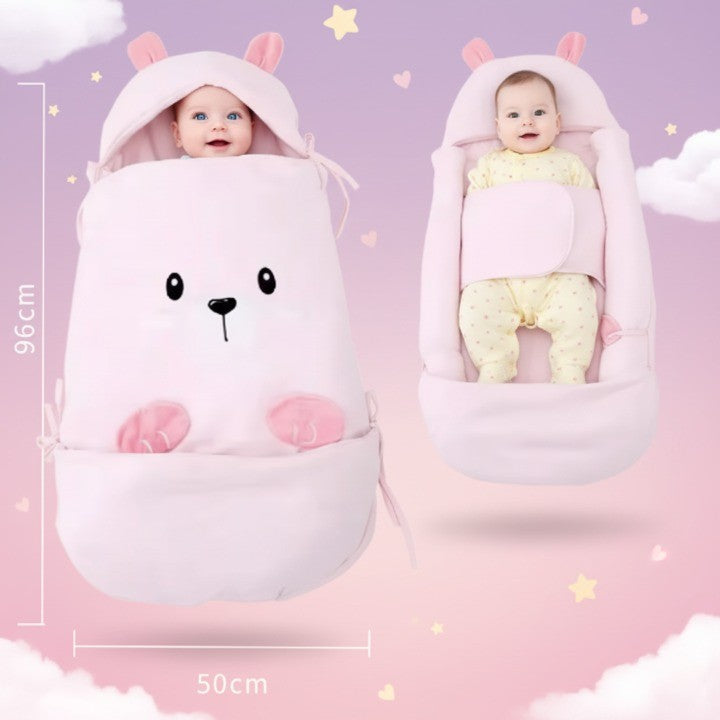 Cozy Mood Cartoon Infant Winter Sleep Bag - Image 5