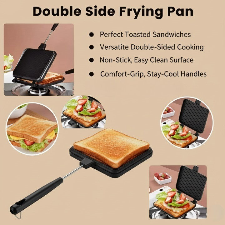 Double-Sided Non Stick Best Sandwich Toaster - Image 5