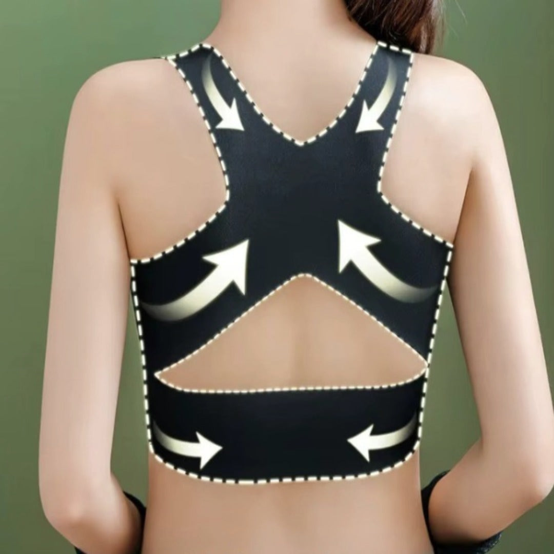 Cross Back Adjustable Supportive Bra Posture Corrector - Image 4