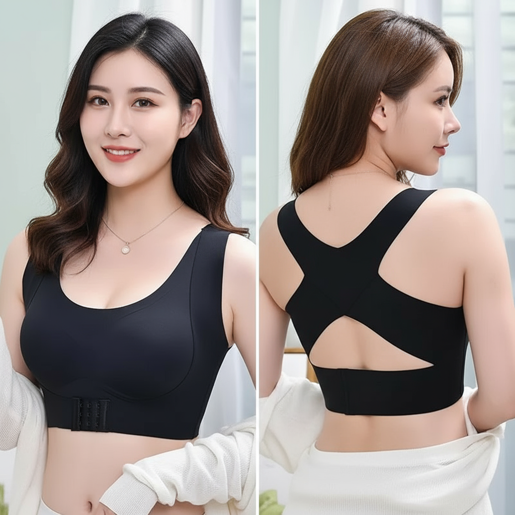 Cross Back Adjustable Supportive Bra Posture Corrector - Image 6