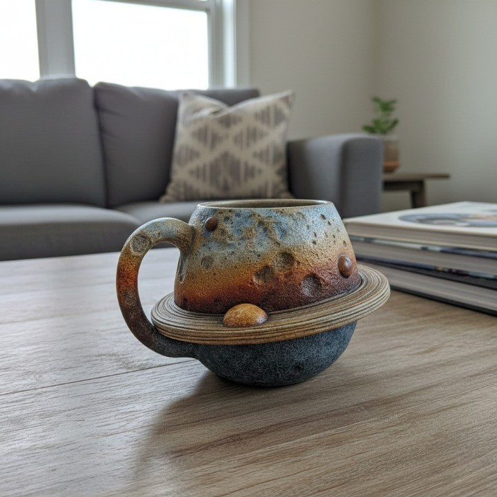 Saturn Rings Creative Handmade Cup - Image 5
