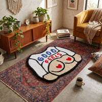 Good Feels Body Art Tufted Rug - Image 1