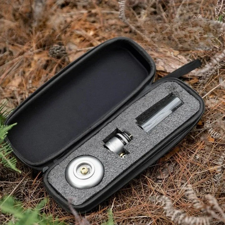 Mini Gas Flame Torch Table Lamp - Image 1