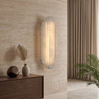 Art Deco Marble LED Wall Sconce Lamp - Image 4