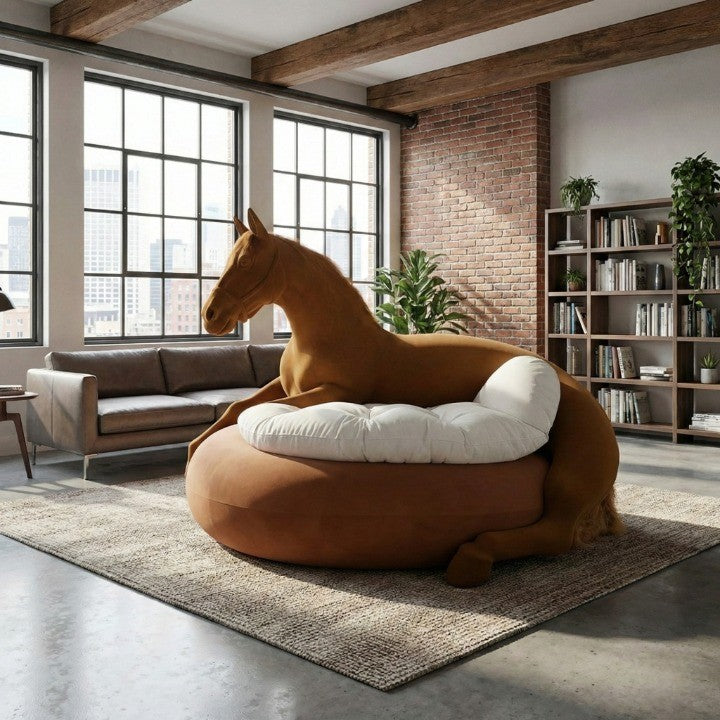 Cozy Horse Relaxation Sofa Chair - Image 0