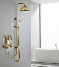 Gold Swan Design Rainfall Shower System - Image 5