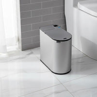 Auto Lift Integrated Brush Toilet Can - Image 2