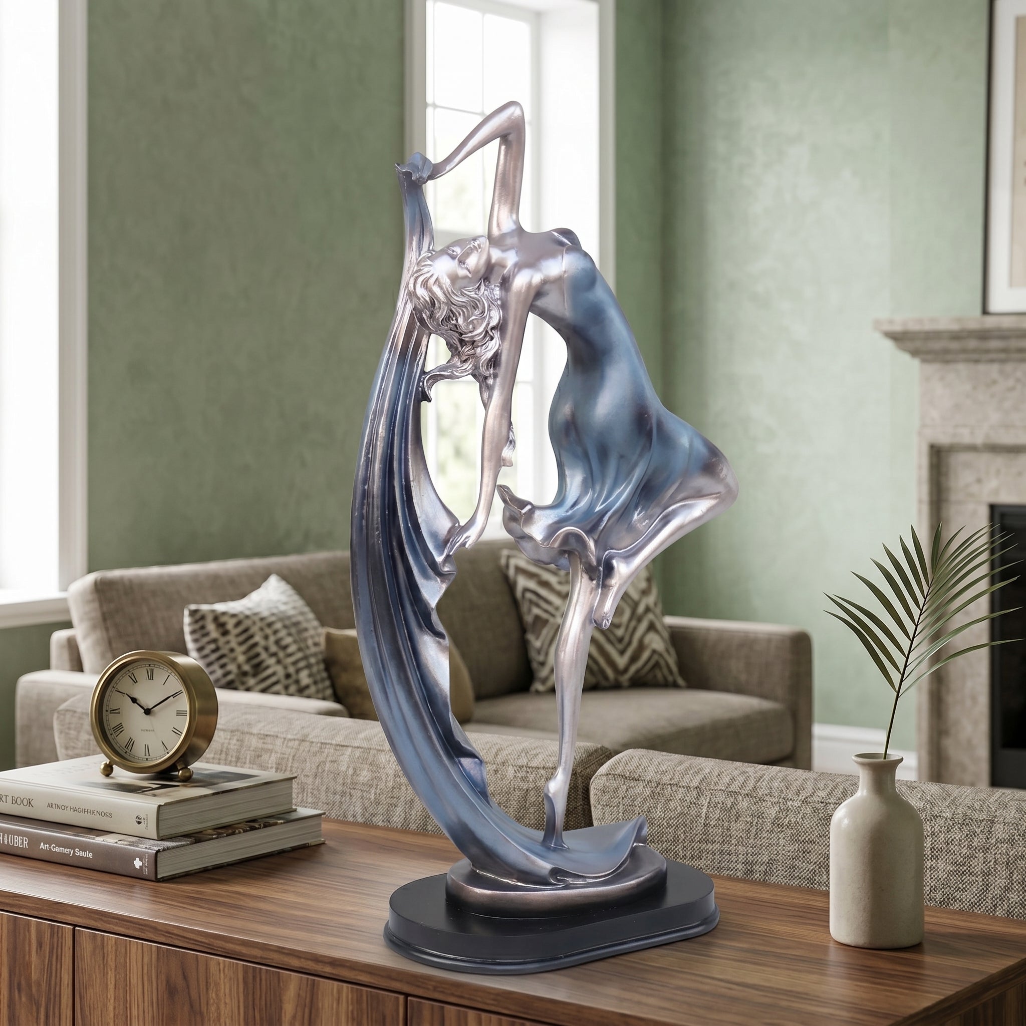 Ballet Dancer Statue Home Decor - Image 1