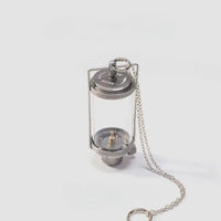 Old World Glass Flame Camping Lantern - Image 3