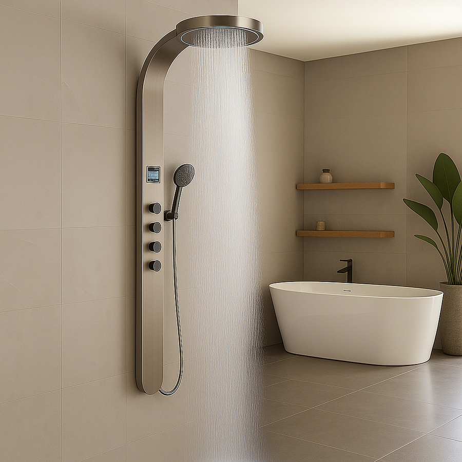 Hydro Massage Rainfall Digital Shower Set - Image 6