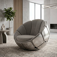 Bloom Cocoon Plush Accent Lounge Chair - Image 3