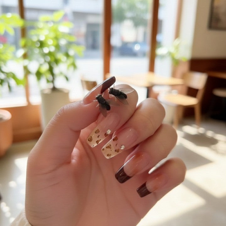 Realistic Fly Abstract Earrings - Image 4