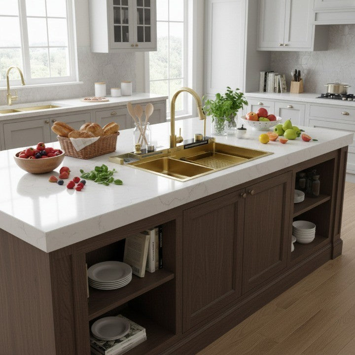 Modular Modern Craft Multi-Layer Kitchen Sink - Image 7