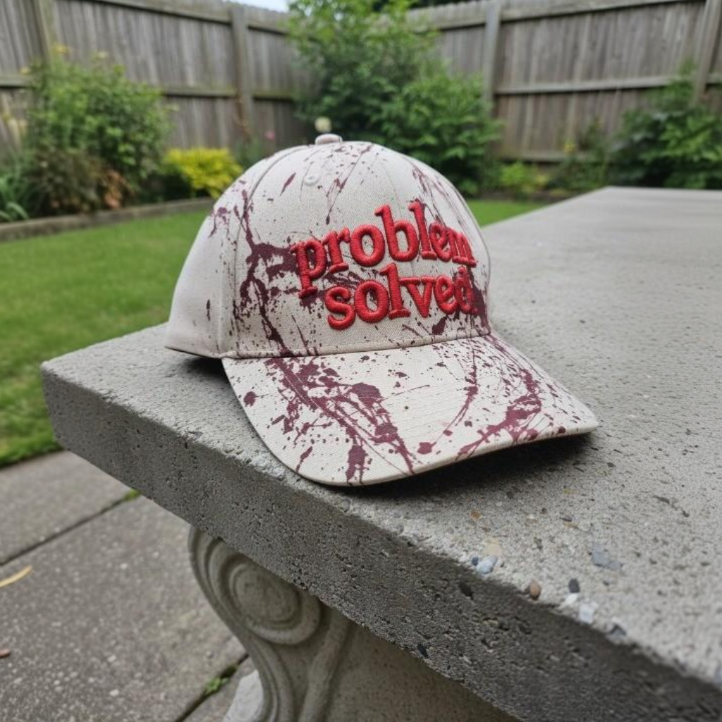 Problem Solved Funny Hat - Image 3