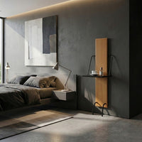 Gallery-Style Bedside Foldable Slim Shelf - Image 2