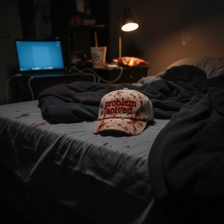 Problem Solved Funny Hat - Image 1