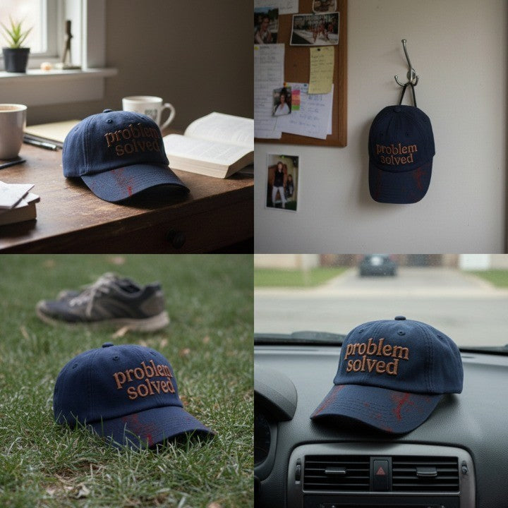 Problem Solved Funny Hat - Image 3