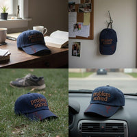 Problem Solved Funny Hat - Image 3
