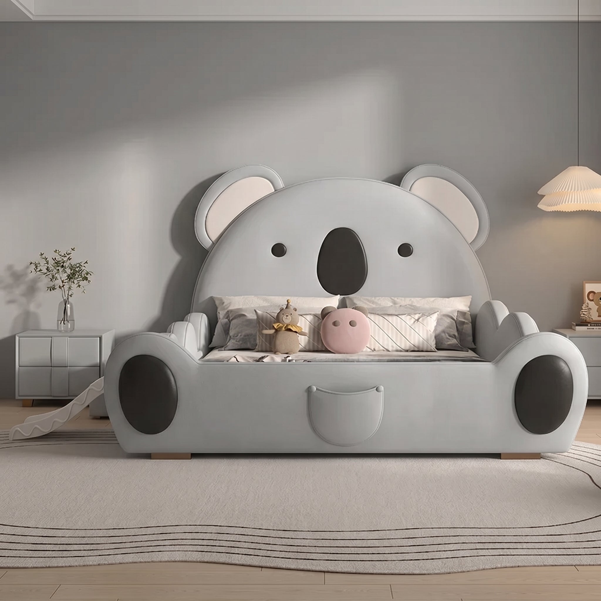Lazy Koala Soft Slide Kids Bed - Image 1
