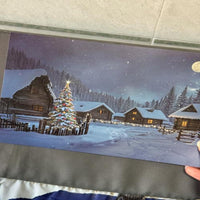 Happy Christmas Village  Light-Up Led Postcard - Image 4