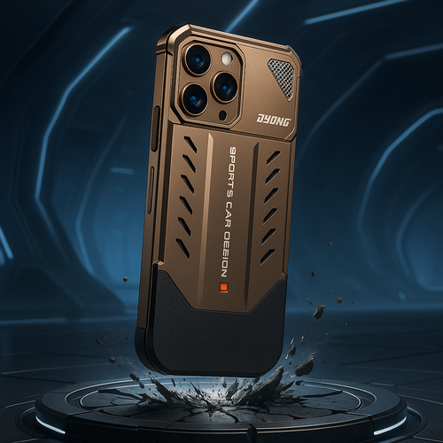 Futuristic Edge Armor iPhone Case - Image 0
