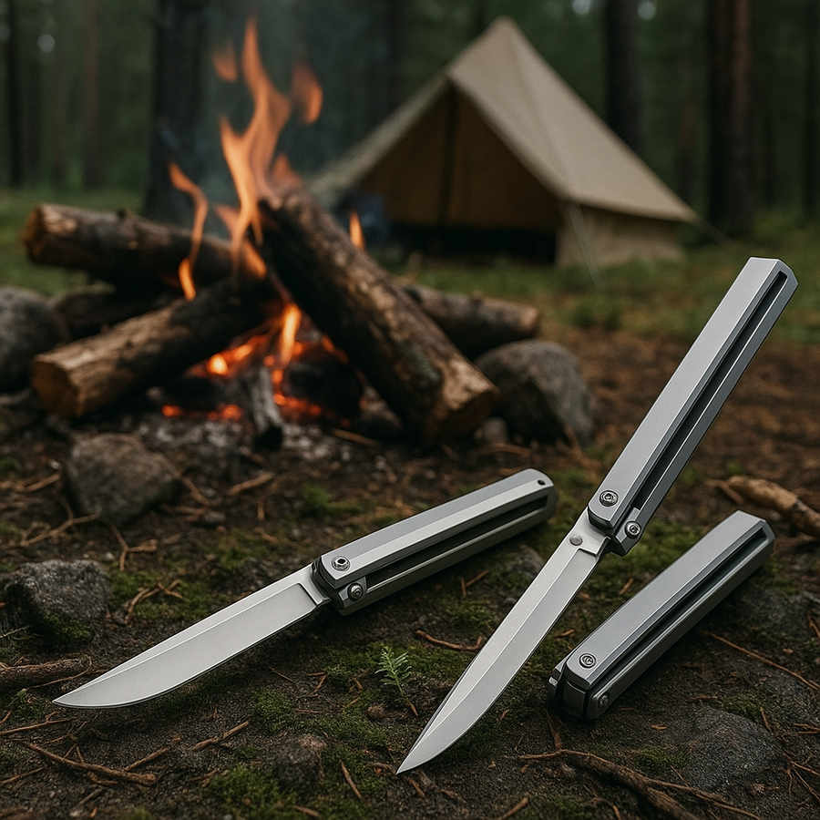 Sharp Edge Stainless Compact Folding Knife - Image 2
