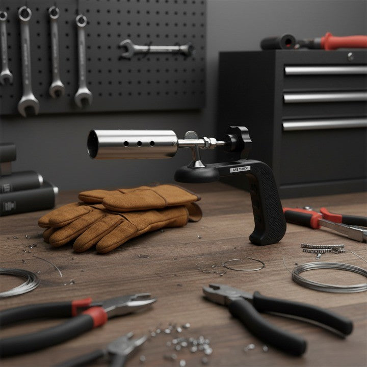 Heavy Duty Butane Welding Torch Flame Gun - Image 2