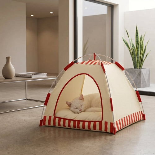 Cute Print Indoor Pet Tent Bed House - Image 0